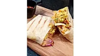 Anda Bhurji Wrap| Using Leftover Roti| Bored with roti sabji? Make this KFC style wrap with roti.