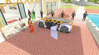 🤩Franklin Ki Alien Car Aa Gayi! 😍 New House Puja 🛐in ITA