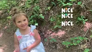 Karina goes in a hiking adventure at Riley Moore Falls