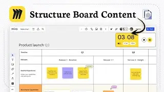 How to add a table in Miro (Content Organize)