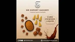 Premium Jaggery Export | Cube, Powder & Liquid 🧱🌿💧