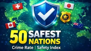 Top 50 Safest Nations I Crime Rate & Safety Index