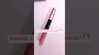 Rimmel London PROVOCALIPS 16HR KISSPROOF LIP COLOUR #shorts #viral #lipstick