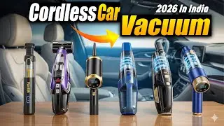 Top 5 Best car vacuum cleaner in india | best Cordless CAR Vacuum Cleaner 2026💥