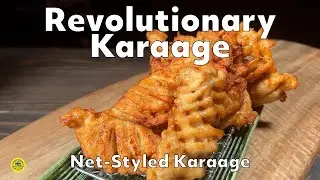 Creating Chicken Breast Nets to Make Super Karaage. [Unique Texture] Net-Styled Karaage