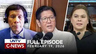 UNTV: C-NEWS | February 19, 2026