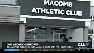 Gyms and Pools Across Michigan Opened Their Door Wednesday