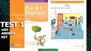 Starters PLUS 5 Practice Tests - Listening Test 1 | Lớp Học Thầy Mol