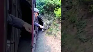 Riding a steam train into a dark tunnel&hellip;.