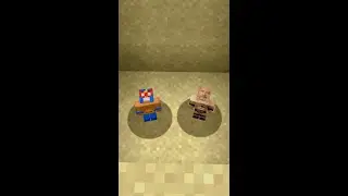 I found El Primo and The Rock in Minecraft! 🥸🤡❤️ #shorts