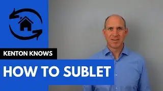 How to Sublet your Rental #sublet #sublease #howtosublet