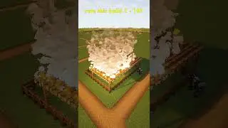 Minecraft Animal Pen 🐄🐏#shorts