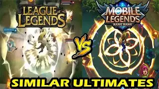 League of Legends vs. Mobile Legends Side by Side Ultimates Comparison