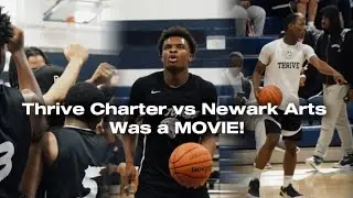 THRIVE CHARTER vs NEWARK ARTS came down to the WIRE In Hooptoberfest!