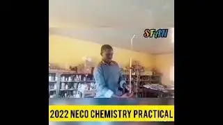 2022 NECO CHEMISTRY PRACTICAL ON QUANTITATIVE ANALYSIS PART 1