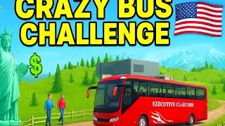 American BUS Simulator 🚌 | Funny Moments & Epic Crashes (USA Edition)