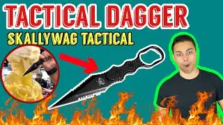 Обзор кинжала Skallywag Tactical Guardian для самообороны | EDC | На природе | Выживание