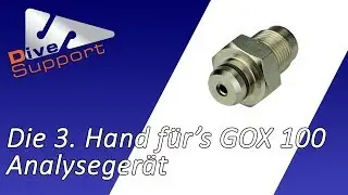 Die 3. Hand f&uuml;r's GOX 100 Analyseger&auml;t | DiveSupport