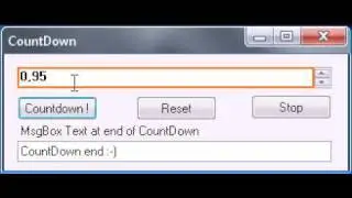 CountDown ░▒▓▒░ Visual Basic 2008