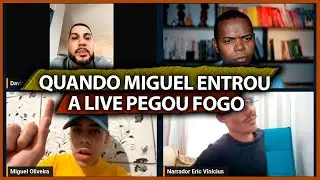 MIGUEL OLIVEIRA e a Live com David Lacerda