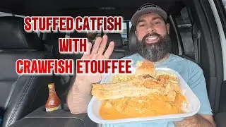 Crawfish &Eacute;touff&eacute;e & Crab Stuffed Catfish at Bon Creole | New Iberia Louisiana Food