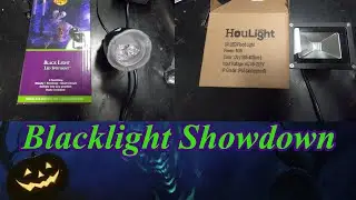 Black Light Showdown (Spirit Halloween and HouLight)