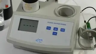 Uso de medidor de sulfuroso HI 84100
