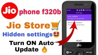 Jio phone JIO STORE hidden settings 🔥| jio phone new update today