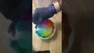 I love rainbows 🌈 #epoxy #epoxyresin #resin #epoxyresinart #resinart #resincrafts #resinarts #art