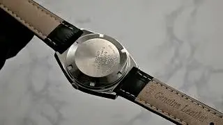 Vintage 1975.Aug SEIKO ELNIX  36mm Silver Dial Day/Date Ref.0703-7110