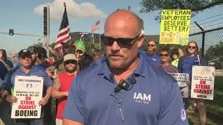 Union, federal leaders join Boeing strike