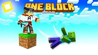 Minecraft PE OneBlock Survival series Ep-1 | Minecraft pocket edition
