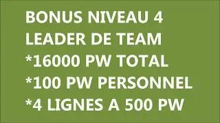REGARDEZ LA VIDEO DE FORMATION AVD  SUR LE FAST TRACK BONUS LR HEALTH &BEAUTY
