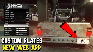 Gta Online License Plate Creator Guide - How to get Custom License plate in Gta 5
