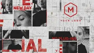 New Face Logo Reveal After Effects Templates