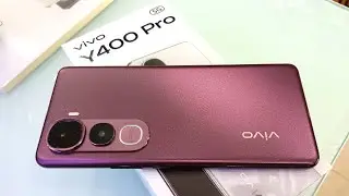 Vivo Y400 Pro 5G Nebula Purple Unboxing & full Review & Camera Quality test🔥
