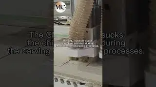 How do you clean the waste from wood carving?