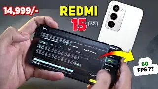 REDMI 15 5G (CHUNA LAG GAYA 😭)BGMI/PUBG Gaming Review - Explained 