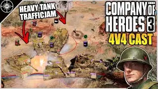 Тигры не справятся со смертельными ловушками! | 4 на 4 Oasis Depot | CoH3 Cast 2.0 #60