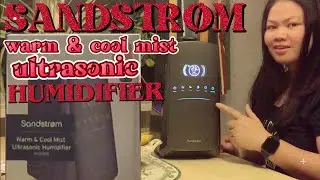 SANDSTR&Oslash;M WARM & MIST ULTRASONIC HUMIDIFIER || FLEXING HOW GOOD AND THE  QUALITY OF PERFORMANCE
