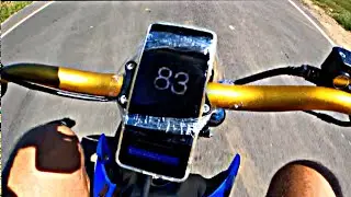 TOP SPEED COM NITRO DE MINI MOTO 🔥🔥🔥