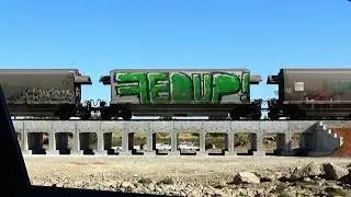 CBH 119 & 120 with 3S58 loaded grain ex CUNDERDIN.