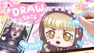 ⭐Draw This In Your Style Challenge | My Digital Art Drawing Process With Procreate