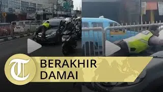Viral Polisi Nemplok Mobil, Tavipuddin Nangis Minta Maaf ke Bripka Eka