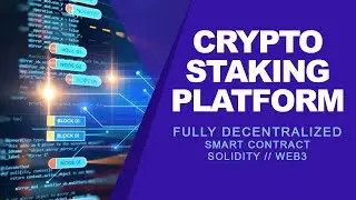 How to Build Staking Platform | dApp | web3 | DeFi