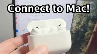 Как подключить AirPods Pro 3 (или любые другие) к MacBook!