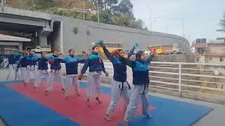 Special camp for girls those who are salected for khelo India Kickboxing League at Jammu Kashmir.