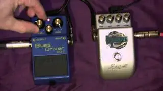 Boss Blues Driver Pedal Vs Marshall Bluesbreaker 2 Overdrive Pedal Shootout