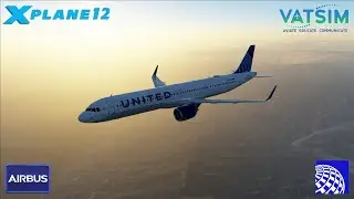 ToLiss A321 NEO | First Fly-In for United Virtual Airlines | DEN - ORD | X-Plane 12 *LIVE*