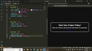 Call to Action Box using HTML & CSS | UI Challenge